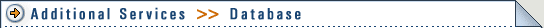 > Additional Services >> Database