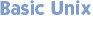 Basic Unix