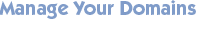manage your domains
